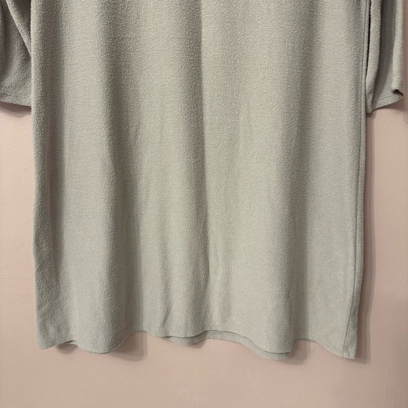 Aritzia Wilfred Free 3/4 Sleeve Mini Dress Gray Women Size M - Picture 4 of 6